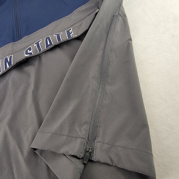 Colosseum Penn State Nittany Lions Pullover Anorak Jacket Men's Size S Navy Gray - Picture 5 of 8
